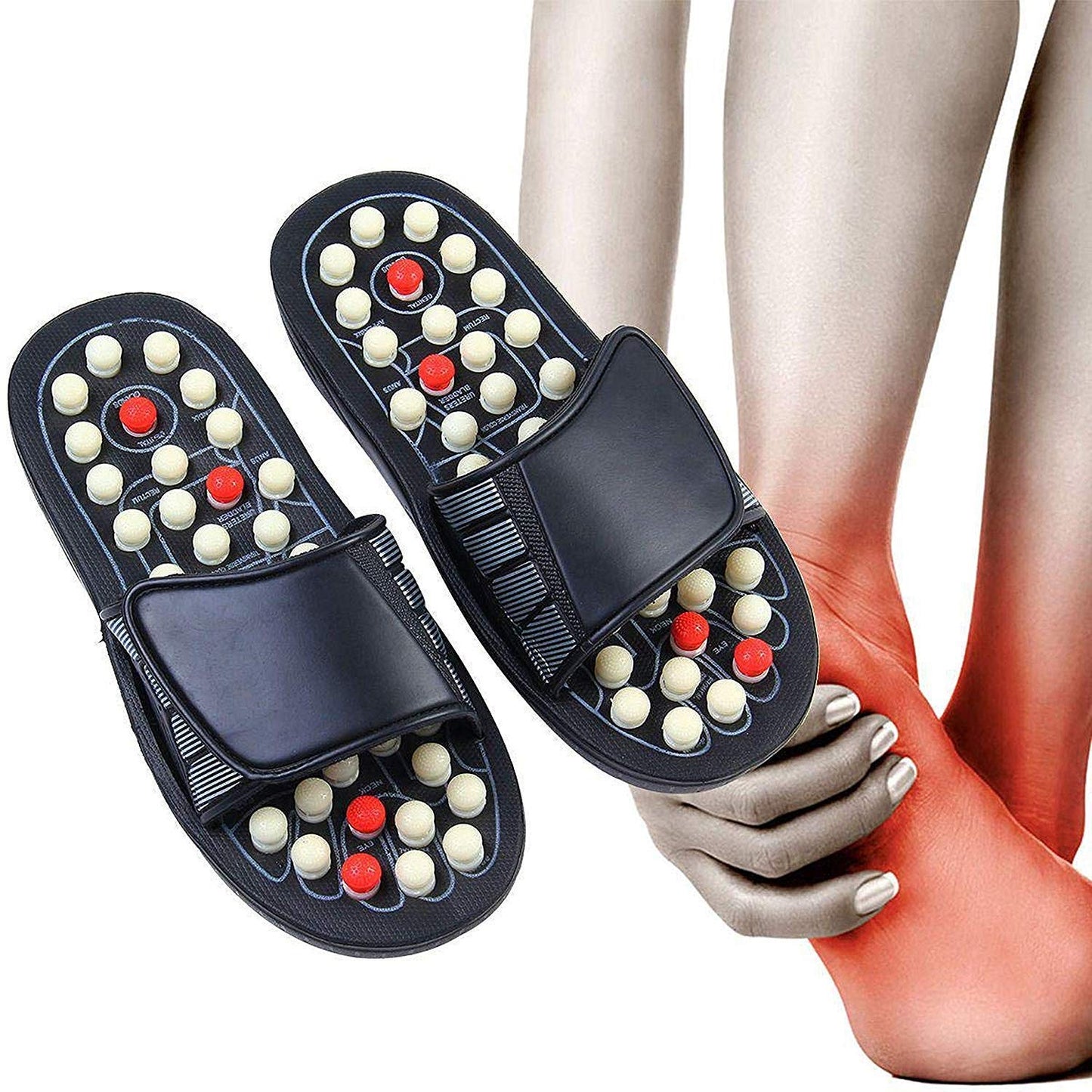 Acupressure Foot Relaxer Massager Slippers