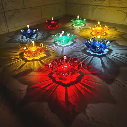 Color Diyas LED Water Sensor Diyas